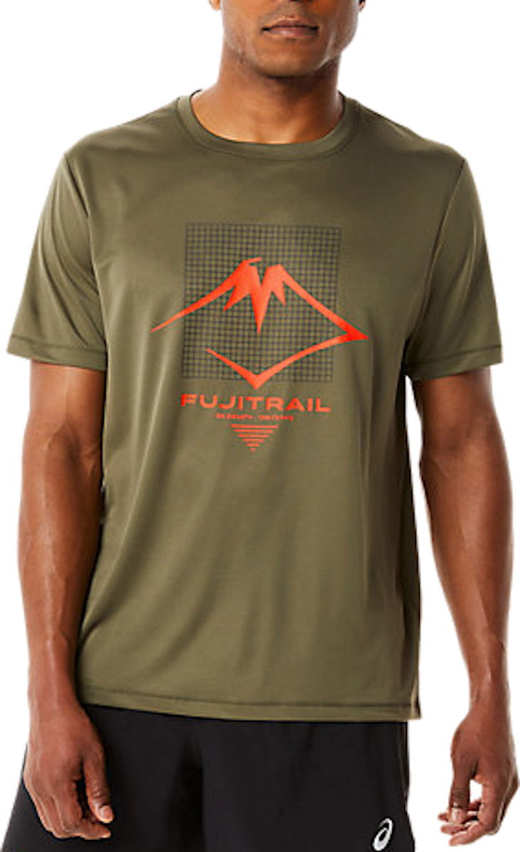T-paita Asics Fujitrail T-Shirt Vihreä | 2011c381-300