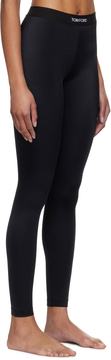 Leggingsit Tom Ford Intarsia Leggings Musta | PAJ096-JEX087, 4