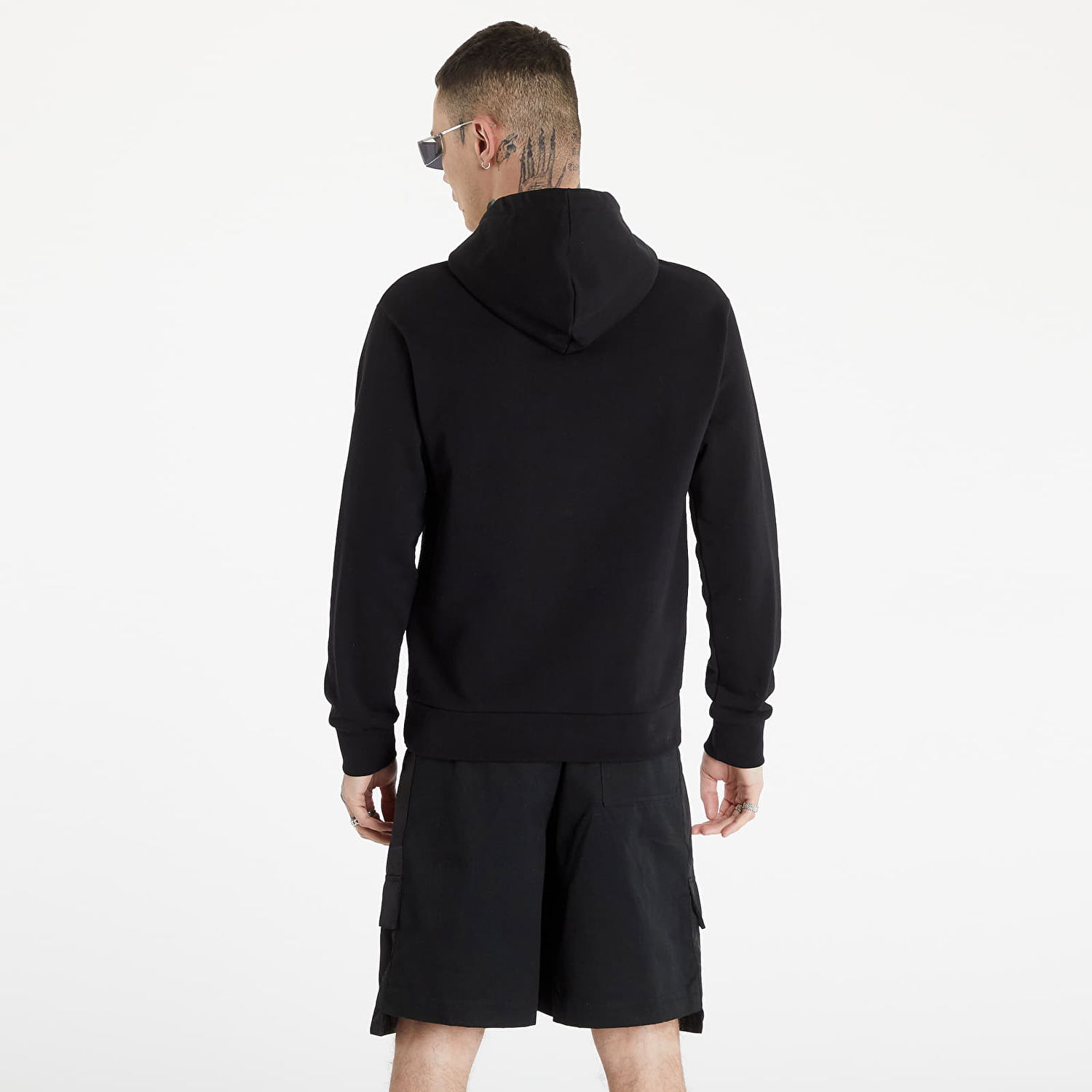 Huppari A.P.C. Larry Logo Hoodie Musta | COEIP-H27622-LZZ, 1