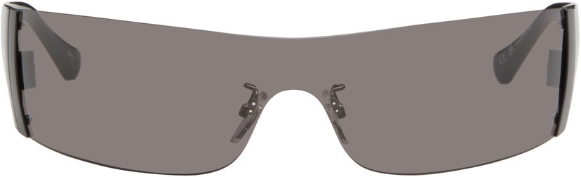 Aurinkolasit Courrèges Courrèges Vision 02 Shield Sunglasses Harmaa | 424ALU016AC0006