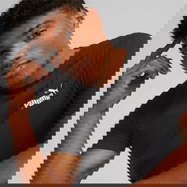 T-paita Puma Essentials Small Logo Tee Musta | 586668_01, 3