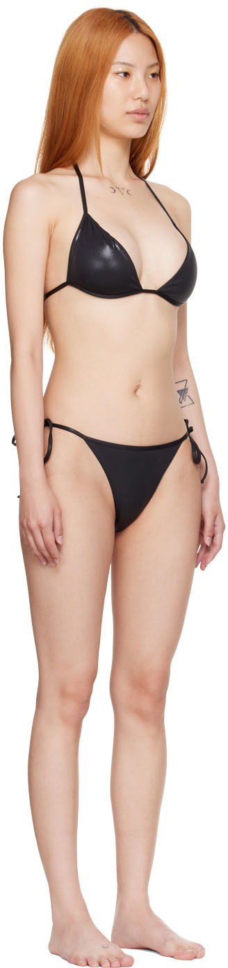 Uimapuvut The Attico The Attico Triangle Bikini Musta | 223WBB53 E052, 1