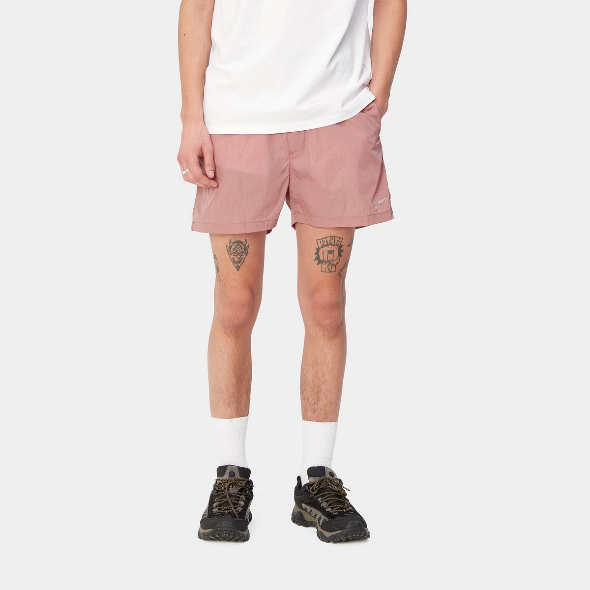 Uimapuvut Carhartt WIP Tobes Swim Trunks Vaaleanpunainen | I032973_1RZ_XX, 1