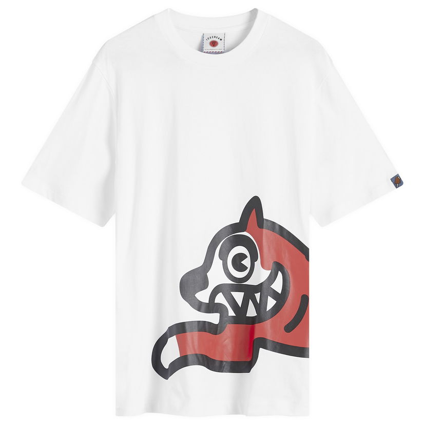 T-paita BBC IceCream ICECREAM Jumbo Running Dog T-Shirt Valkoinen | IC24235-WH
