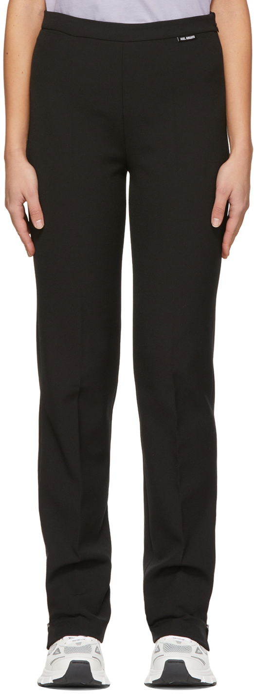 Housut AXEL ARIGATO Polyester Straight Fit Trousers Musta | A0431001