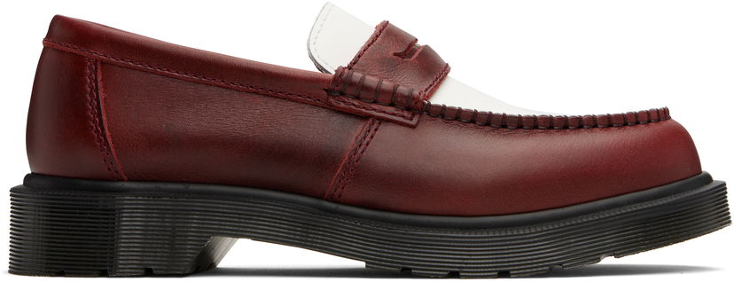 Tennarit ja kengät Dr. Martens Penton Two-Tone Leather Loafers Punainen | 40635600