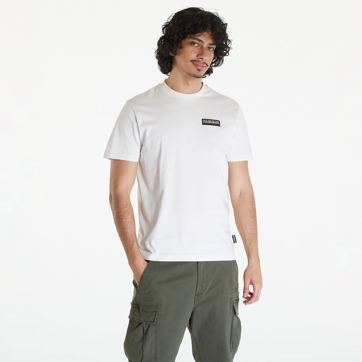 T-paita Napapijri S-Iaato Tee Beige Beige | NP0A4HFZN1A1, 0