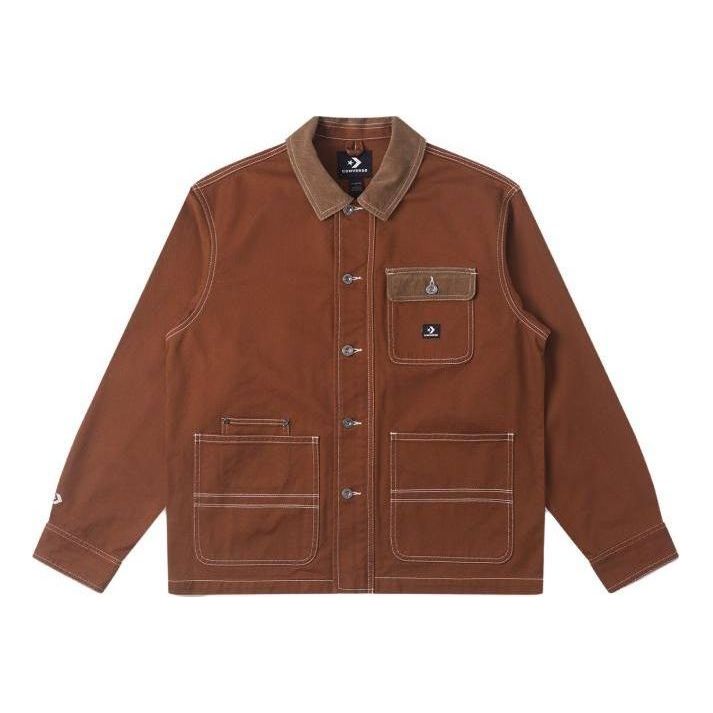 Takki Converse Skate Chore Coat Jacket Ruskea | 10026550-A02
