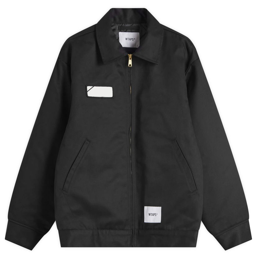 Takki WTAPS Quilted Work Jacket Musta | 242WVDT-JKM05-BLK