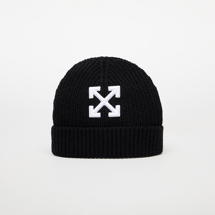 Pipo Off-White Arrow Classic Beanie Musta | OMLC041C99KNI0051001