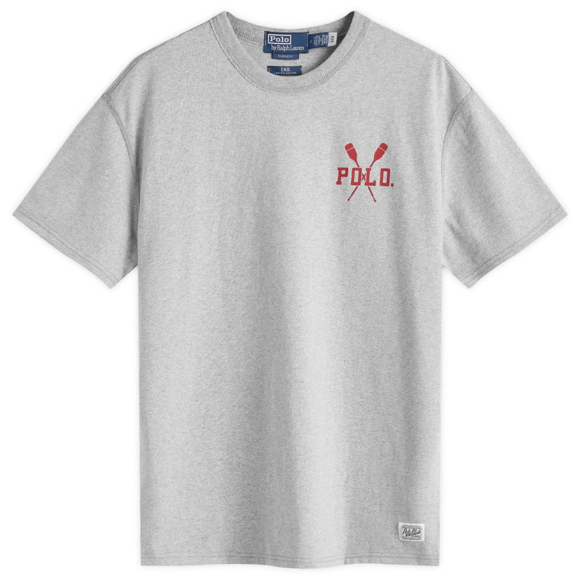 T-paita Polo by Ralph Lauren END. x Sporting Goods T-Shirt Harmaa | 710945120001