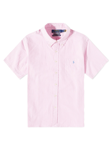 Paita Polo by Ralph Lauren Seersucker Vaaleanpunainen | 710906574001