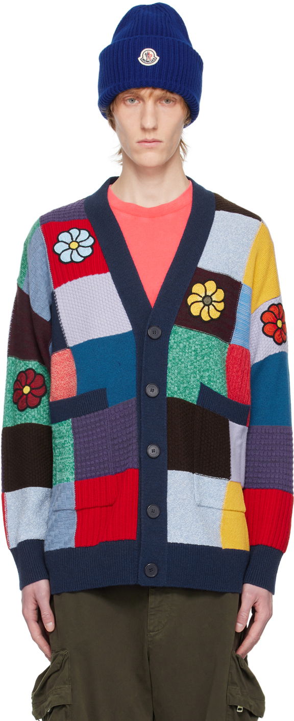 Villapaita Moncler X JW Anderson Patchwork Monivärinen | I109E9B00001M2726, 0