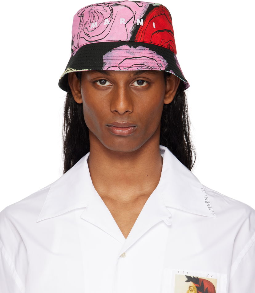 Hattu Marni Marni Orion Print Bucket Hat Monivärinen | CLMC0055 SUUTC507