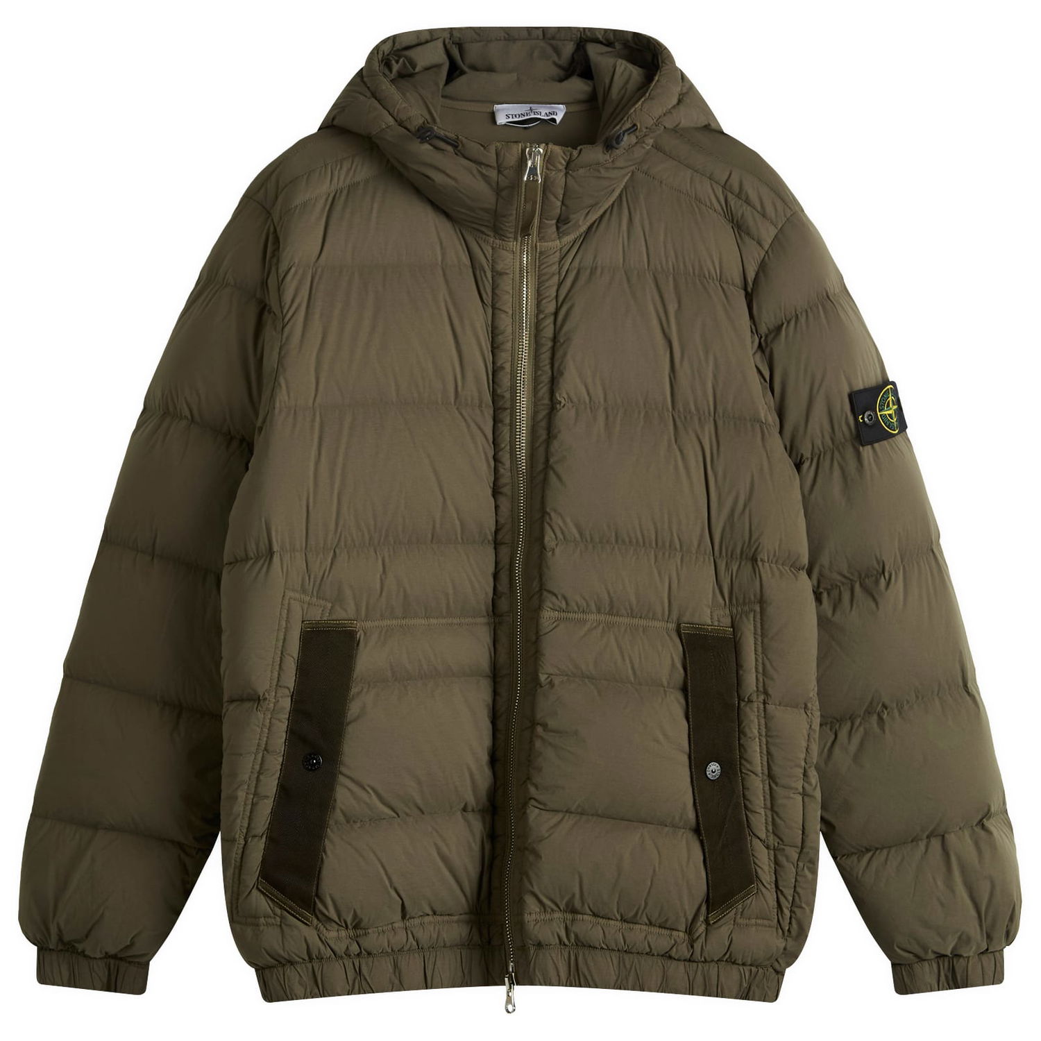 Puffer takki Stone Island Seamless Tunnel Nylon Down-TC Jacket, Size Large Vihreä | K2S154100040-V0054, 1