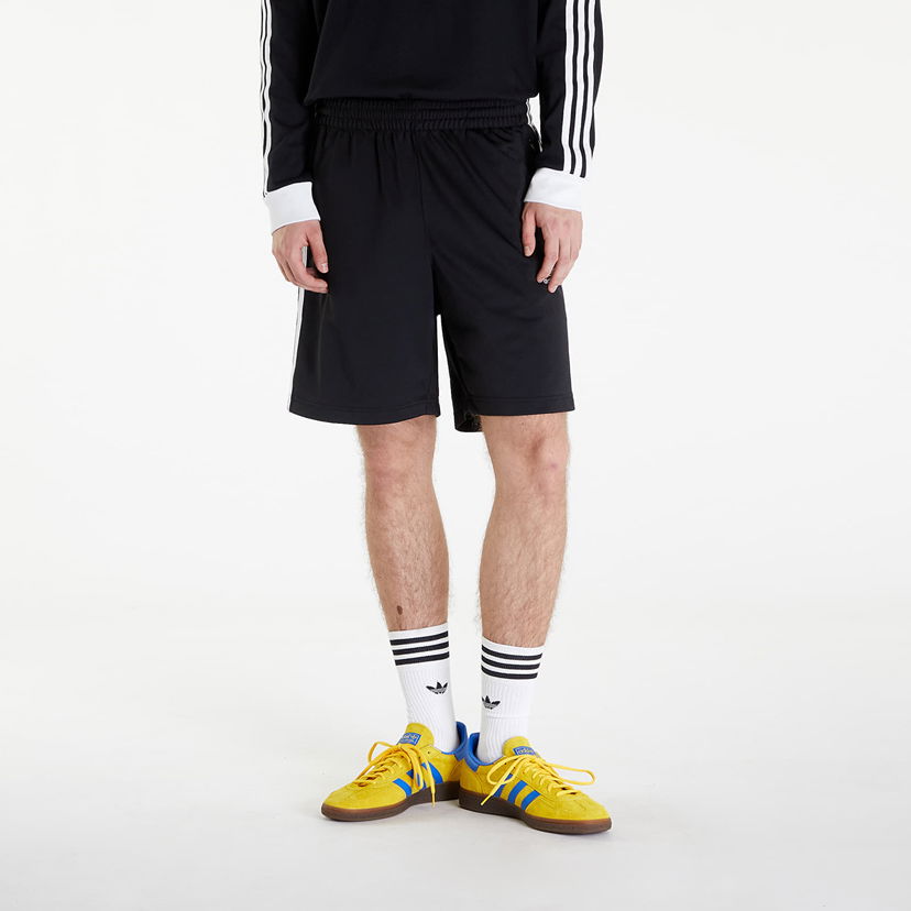 Shortsit adidas Originals Adicolor Firebird Short Black/ White Musta | IU2368