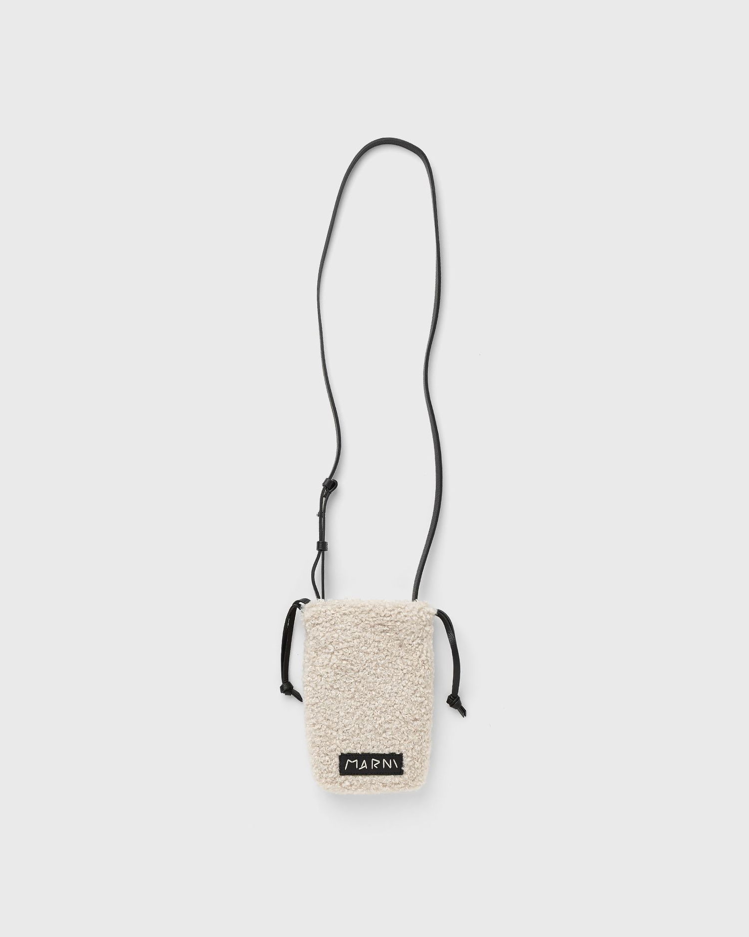 Olkalaukku Marni Sherpa Crossbody Phone Case Beige | TEMI0022Q2-00W11, 0
