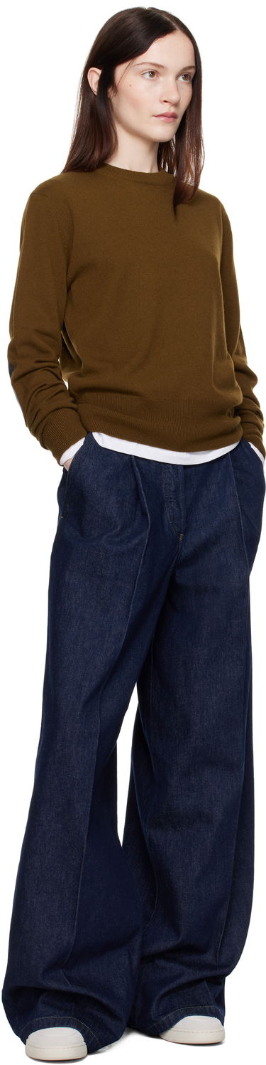 Villapaita A.P.C. Anastasia Barbieri Edition Lucia Crewneck Sweater Ruskea | WSABB-F23397, 3