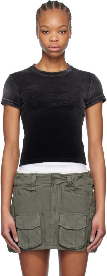 Hame Alexander Wang Alexander Wang.t Faded Baby Tee Vihreä | 4CC1251563, 0