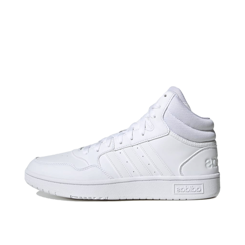Tennarit ja kengät adidas Performance Sportswear Hoops 3.0 Mid Lifestyle Basketball Classic Vintage Valkoinen | ID9838