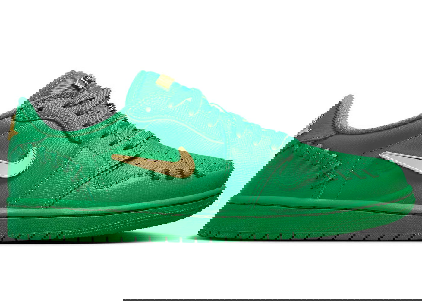 Tennarit ja kengät Jordan Jordan 1 Low Method of Make Lucky Green W Vihreä | FN5032-300, 0