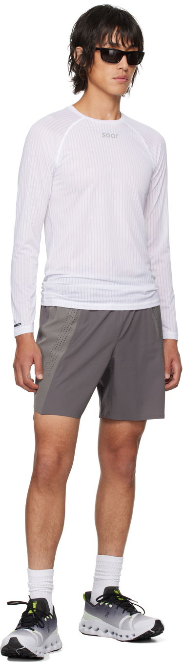 Shortsit Soar Running Soar Long Run Shorts Harmaa | SS15M-GRE, 3