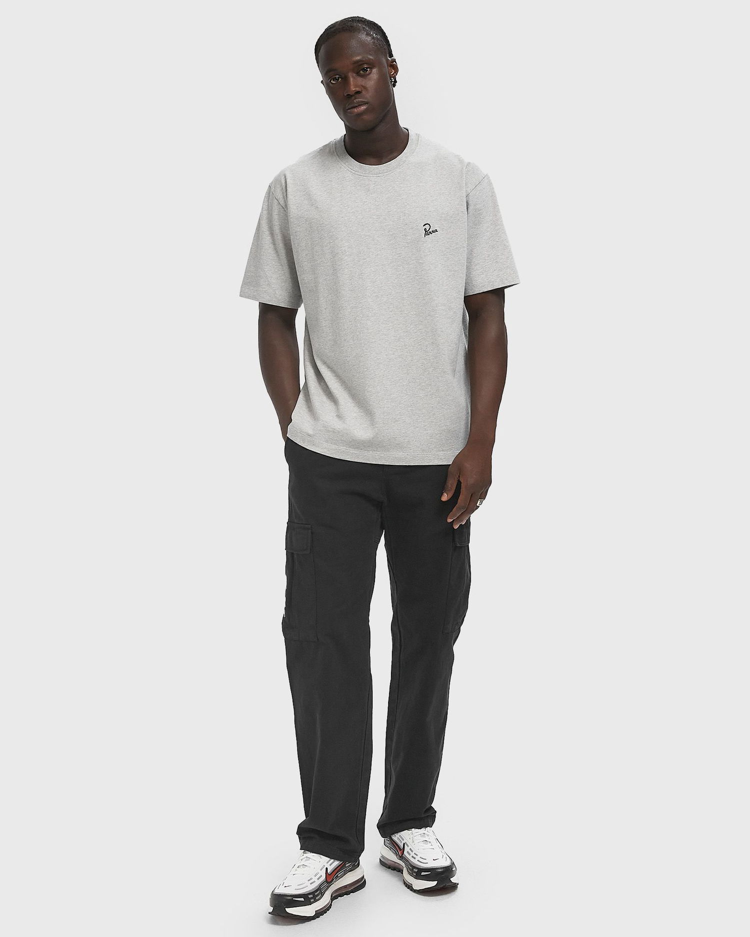 T-paita By Parra SIGNATURE TEE Harmaa | 54116, 1
