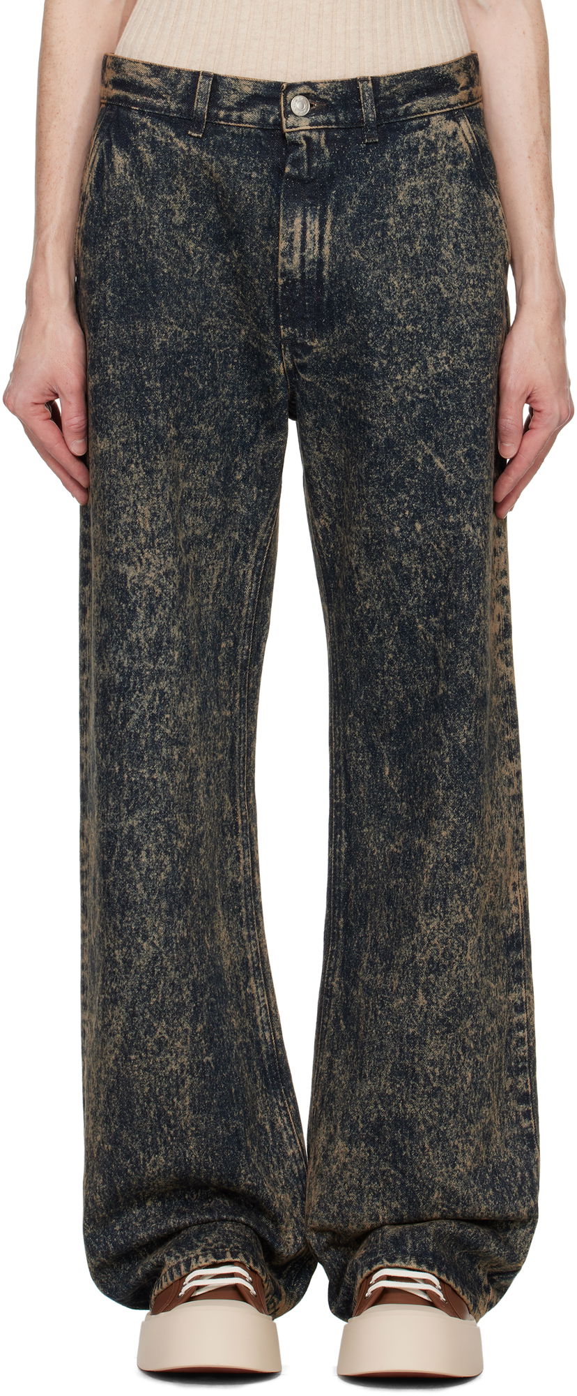 Jeans Marni Loose Fit Jeans Sininen | PUJU0089A0 USCV35