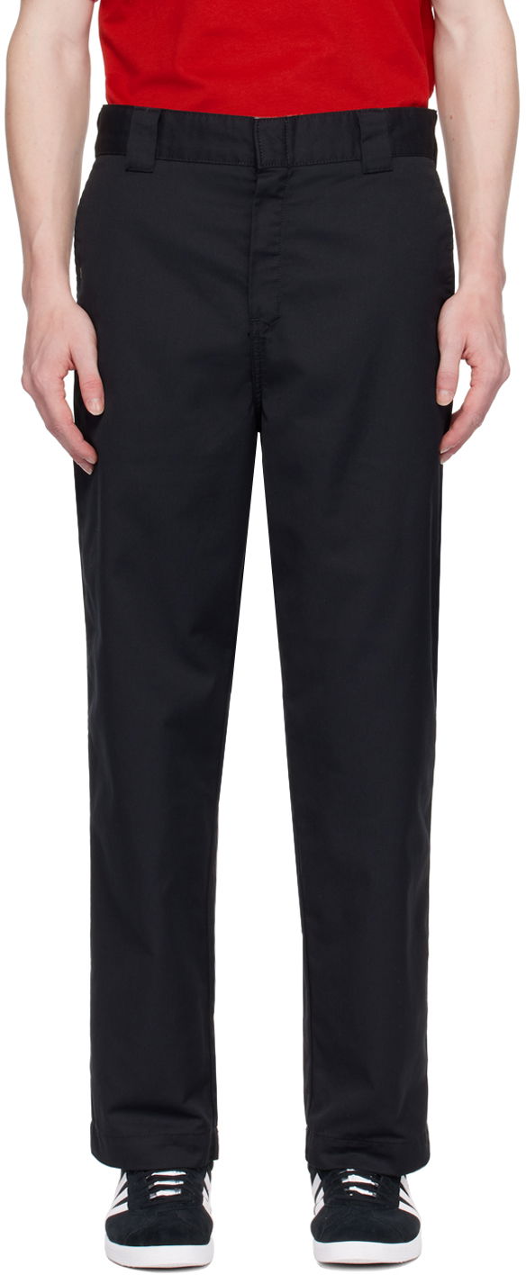 Housut Carhartt WIP Black Craft Workwear Pants Musta | I027965