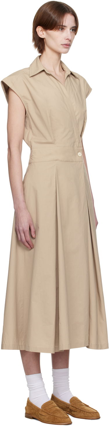Mekko A.P.C. A.P.C. Athena Midi Dress Musta | COEVD-F35149, 4