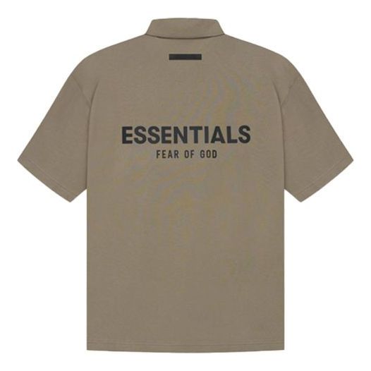Poolopaita Fear of God Essentials SS21 Polo Vihreä | FOG-SS21-550