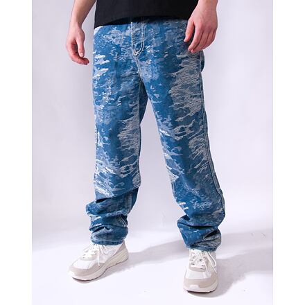 Jeans Karl Kani Karl Kani Og K Distress Camo Five Pocket Denim Pants W30 Sininen | KK-60000106
