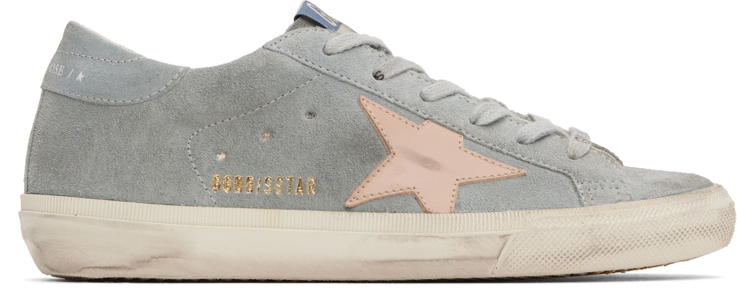 Vaatteet Golden Goose Golden Goose Super Star Double Foxing Harmaa | GWF00666.F006782.60569, 0
