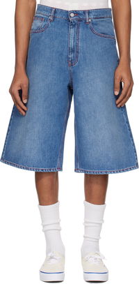 ERL Indiana Denim Skate Shorts
