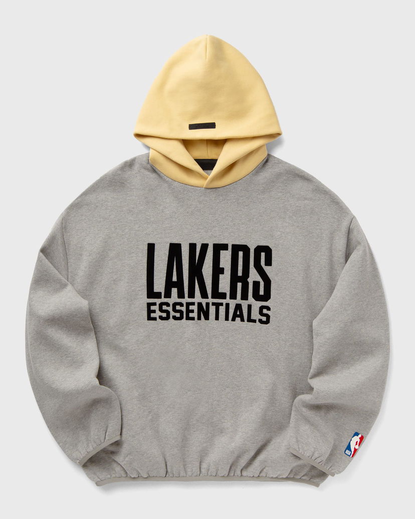Huppari Fear of God Fear of God Essentials Los Angeles Lakers Pull Over Hoodie Harmaa | 192AL246305F