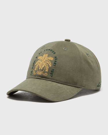Korkki Les Deux Diaz Embroidered Palm Tree and Snake Dad Cap Vihreä | 1000219-510, 0
