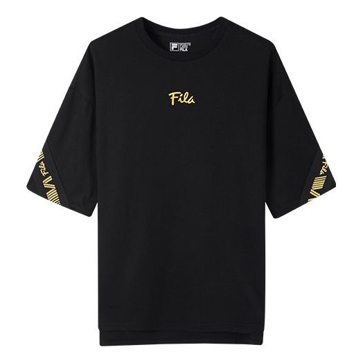 T-paita FILA Loose Short Sleeve T-Shirt Musta | F11M938126F-BK
