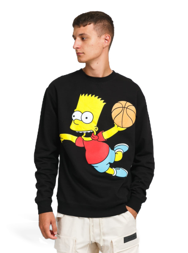 Huppari MARKET The Simpsons Air Bart Crewneck Musta | CTM1960082 / 0001