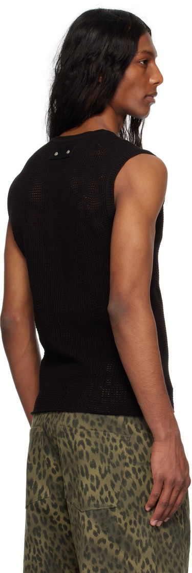 Tankkitoppi Andersson Bell Andersson Bell Net Damaged Sleeveless Tank Top Musta | atb1328m, 2