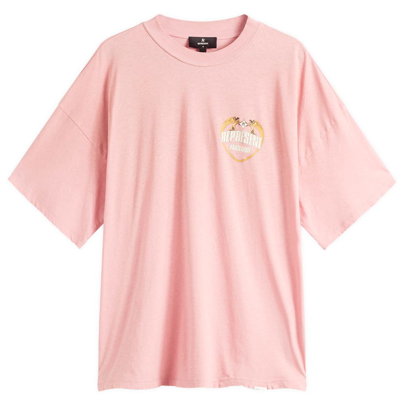 T-paita Represent Clo Angel Border T-Shirt Vaaleanpunainen | MLM100171-24