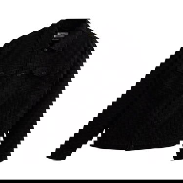 Takki KITH Classic Logo Monogram Laight Denim Jacket Musta | KHM010167 001, 1