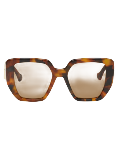 Aurinkolasit Gucci Square Sunglasses Ruskea | GG0956S-007