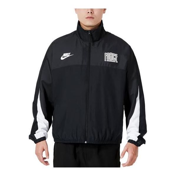 Tuulitakki Nike Starting 5 Basketball Jacket Musta | FB6981-010