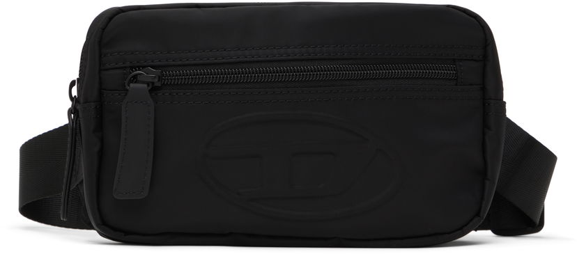 Vyötärölaukku Diesel Diesel Embossed-Logo Belt Bag Musta | J01926