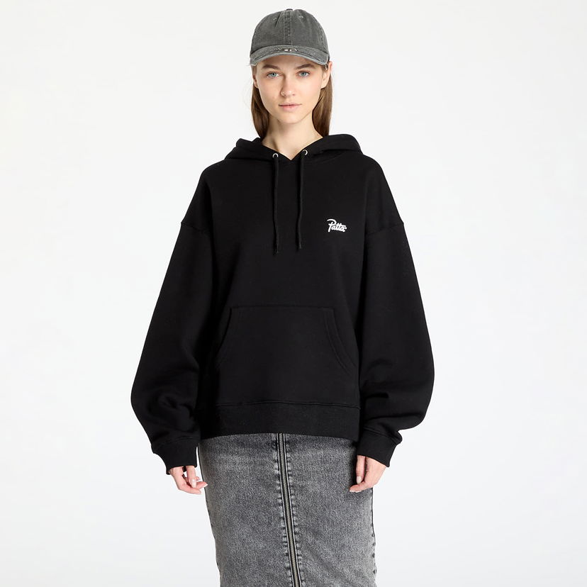 Huppari Patta Patta Bark Boxy Hoodie Musta | POC-SS25-2050-325-0009-001