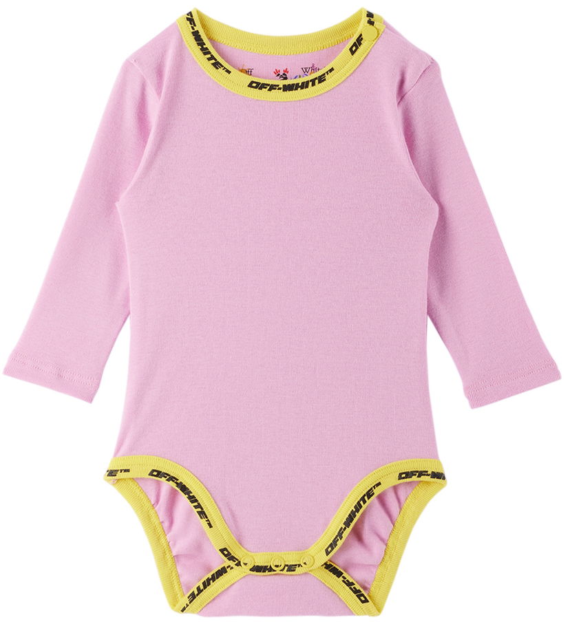 Body Off-White Industrial Trim Bodysuit Vaaleanpunainen | OGX2001F22JER0013018
