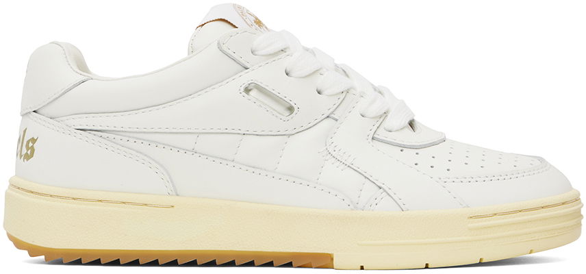 Tennarit ja kengät Palm Angels White University Low Valkoinen | PWIA049E23LEA0020101, 0
