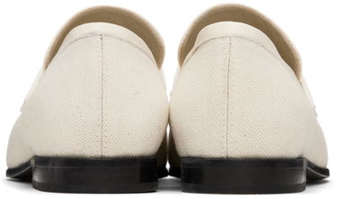 Vaatteet TOTEME TOTEME 'The Canvas' Penny Loafers Valkoinen | 233-8014-855, 1