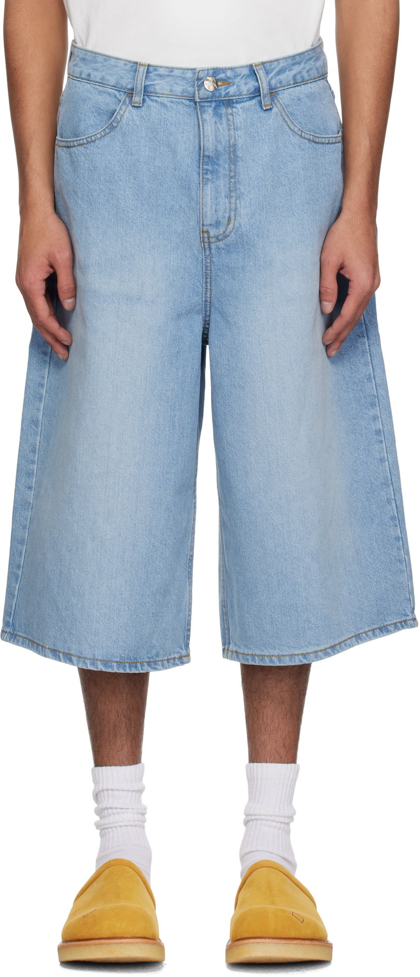 Shortsit ADER ERROR ADER error Significant TRS Tag 01 Denim Shorts Sininen | BN42FYJE0201SB
