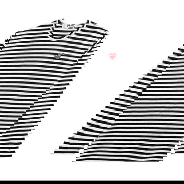 T-paita Comme des Garçons PLAY Striped T-Shirt Valkoinen | AZ T164 051 1, 1